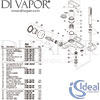 Ideal Standard Connect Air Concept Air Exposed Brushed Gold Bath Shower Mixer Spares